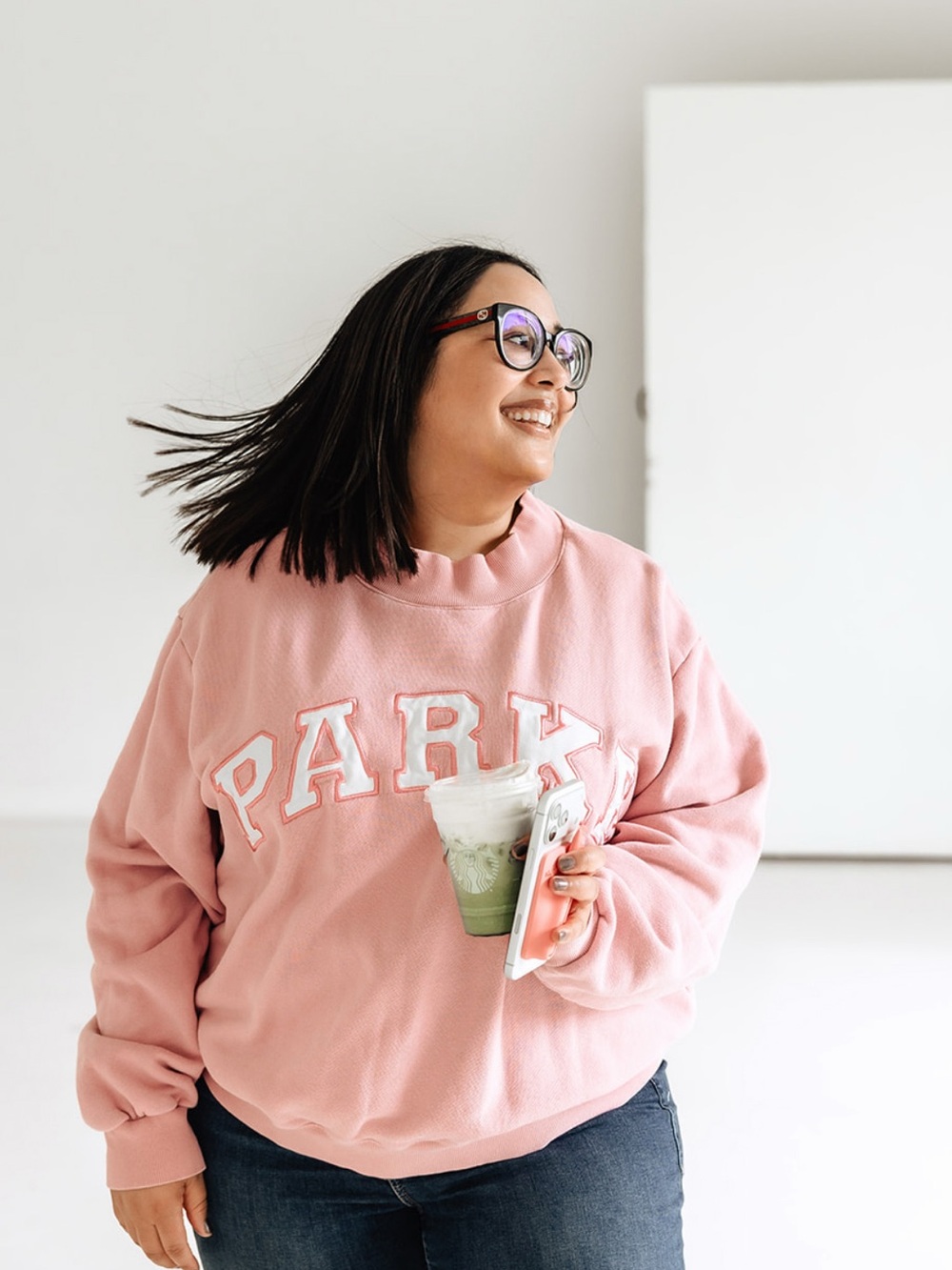 Pink PARKE Sweatshirt
